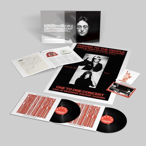 Lennon, John - Power To The People: Live At The One To One Concert (Booklet, 180 Gram, Poster, Postcard, Gatefold) - 602475988793 - Vinyl LP's - Yellow Racket Records