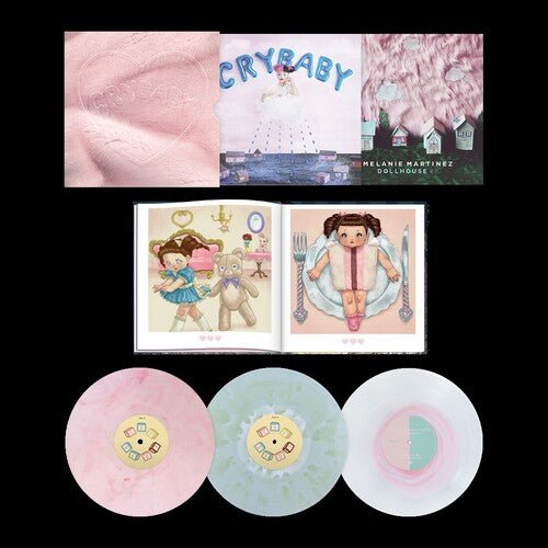 Martinez, Melanie - Cry Baby (Coke Bottle Green, Pink Clear Vinyl, Special Edition, Anniversary Edition) - 075678594366 - Vinyl LP's - Yellow Racket Records