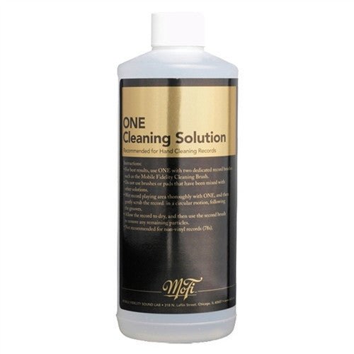 Mobile Fidelity - One Record Cleaning Fluid 16oz - 821797777148 - Vinyl Accessories - Yellow Racket Records