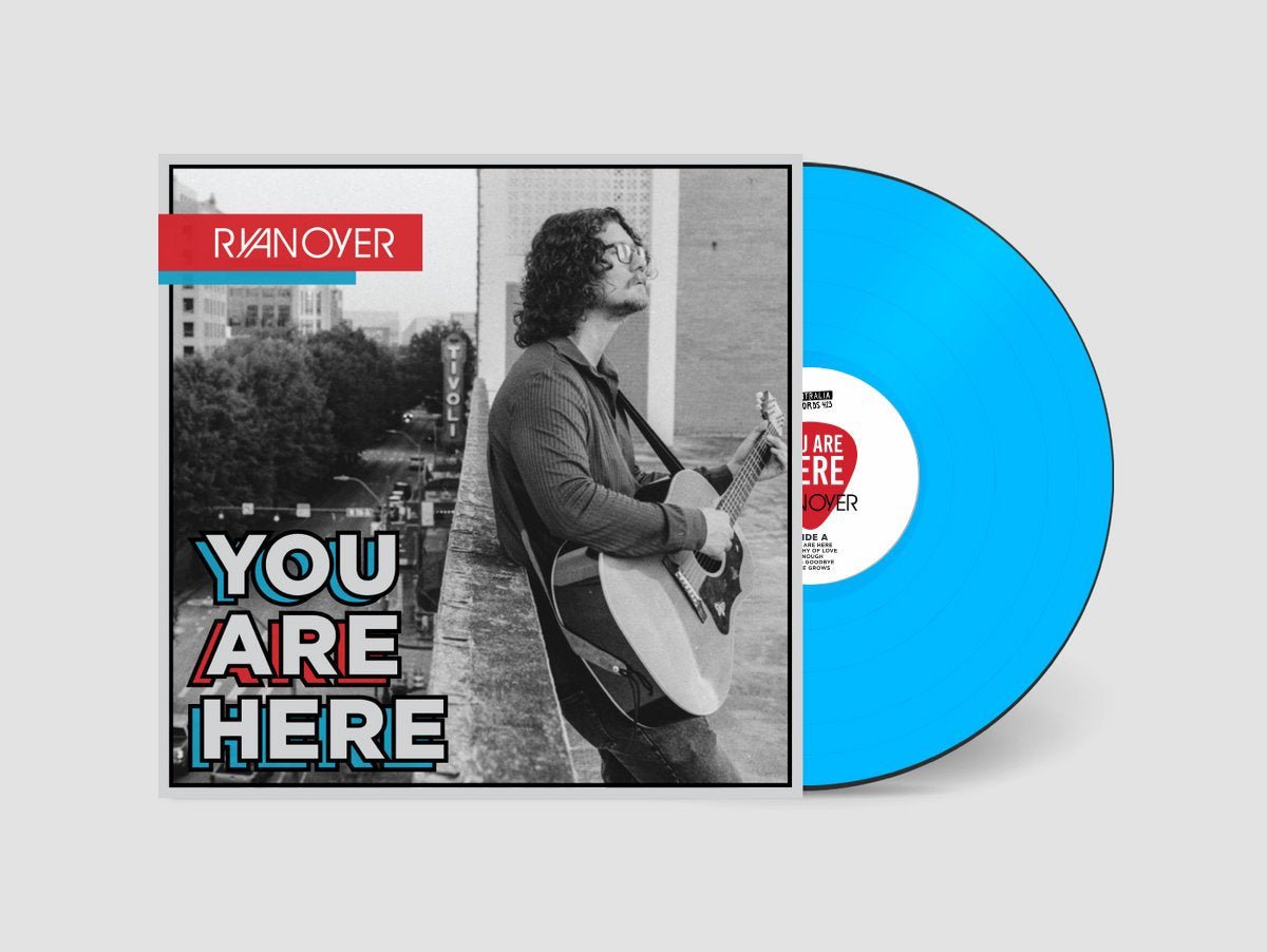 Oyer, Ryan - You Are Here (Blue Vinyl) - 875531029147 - Vinyl LP's - Yellow Racket Records