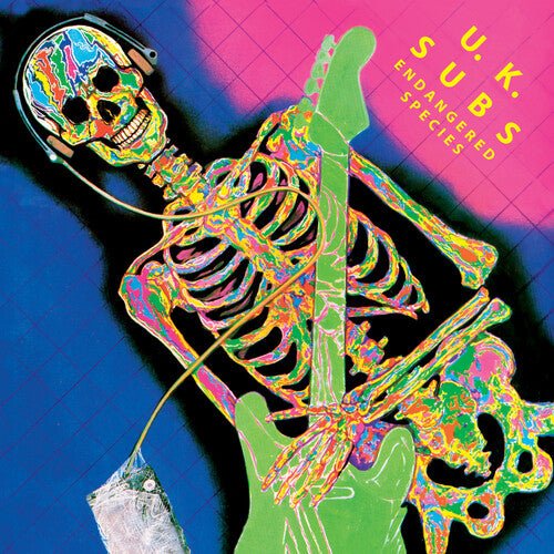 UK Subs - Endangered Species (Translucent Blue Vinyl, Bonus Tracks, Booklet, Reissue) - 889466258510 - Vinyl LP's - Yellow Racket Records