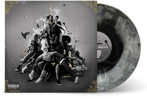 D Smoke - War & Wonders (Black & White Explosion Vinyl, Explicit Content)