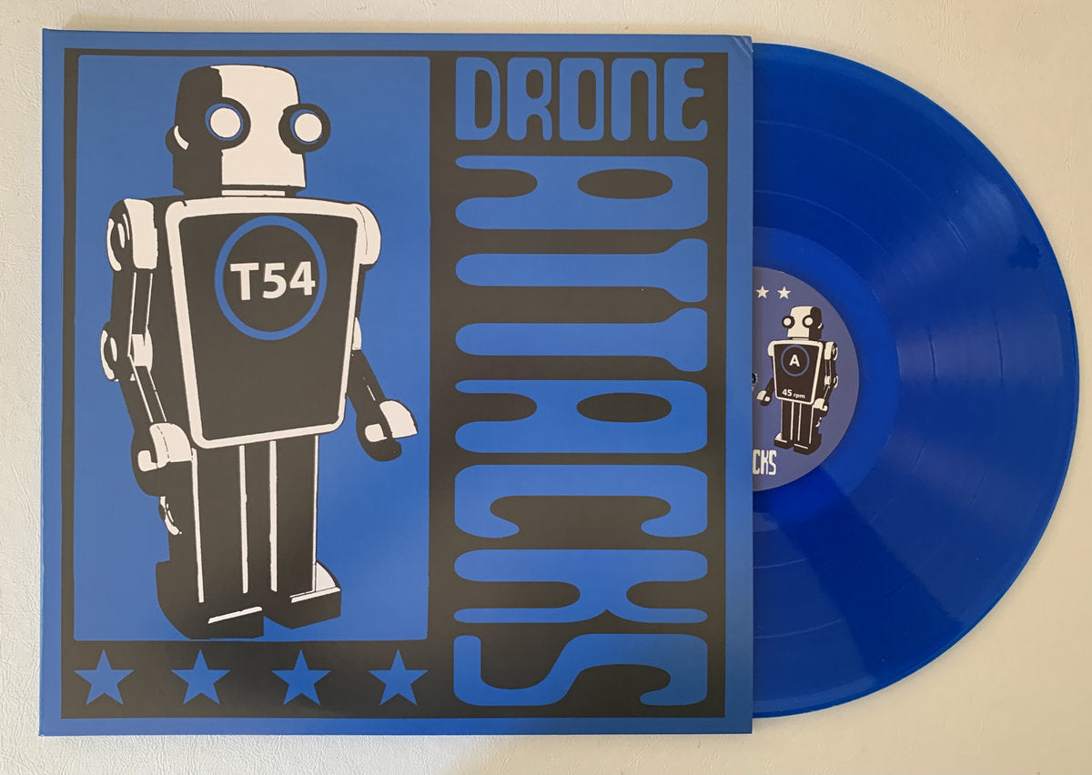 Drone Attacks - Drone Attacks ~ Expanded and Remastered (Sea Blue Vinyl)