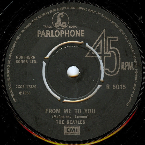 Beatles, The - From Me To You c/w Thank You Girl (UK Pressing) (Reissue) (Pre-Loved)