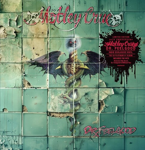 Motley Crue - Dr Feelgood (35th Anniversary, Indie Exclusive, Clear Red Vinyl)