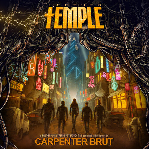 Carpenter Brut - Leather Temple (Indie Exclusive, Yellow Vinyl, Gatefold)
