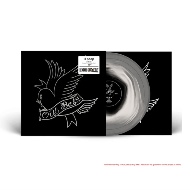 Lil Peep - crybaby (10th Anniversary, Black, White Die-Cut Vinyl, w/ Poster) (RSD 2026)