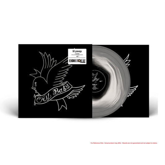 Lil Peep - crybaby (10th Anniversary, Black, White Die-Cut Vinyl, w/ Poster) (RSD 2026)