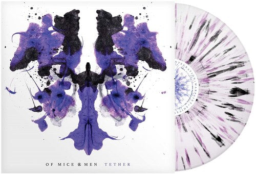 Of Mice & Men - Tether (White Purple Black Splatter)