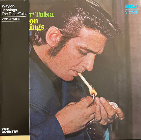 Jennings, Waylon - The Taker/Tulsa (VMP Country, Club Edition, Reissue, Remastered) (Olive Green Vinyl) (Pre-Loved)