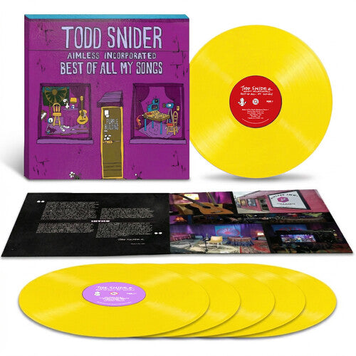 Snider, Todd - Best Of All My Songs (Indie Exclusive, Limited Edition, Yellow Vinyl, Boxed Set)