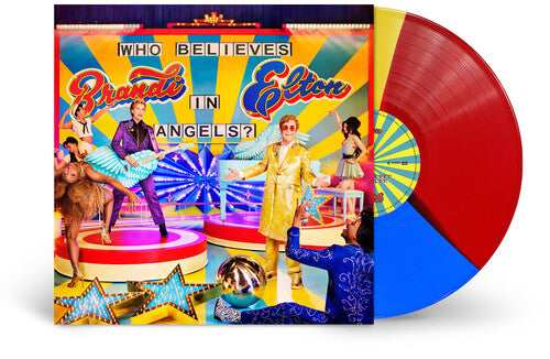 John, Elton & Brandi Carlile - Who Believes In Angels? (Red, Yellow, Blue Vinyl, Lyric Book)