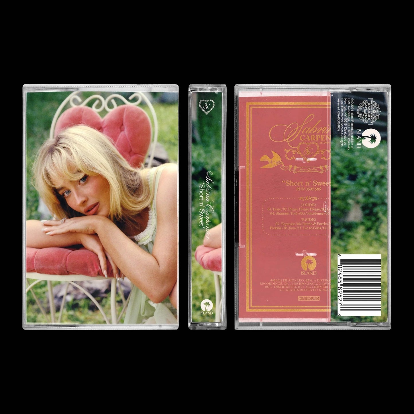 Carpenter, Sabrina - Short n' Sweet (Cassette) (Indie Exclusive, Limited Edition, Alternate Cover)
