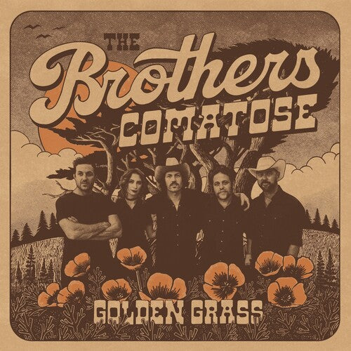 Brothers Comatose, The - Golden Grass (Splattered Orange & Blue Vinyl)