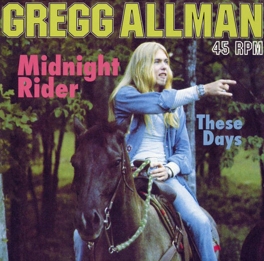 Allman, Gregg - Midnight Rider/These Days (Analogue Productions) (Pre-Loved)