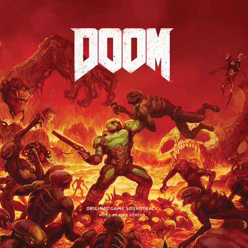 Gordon, Mick - Doom (Original Game Soundtrack) (180 Gram, Red Vinyl)