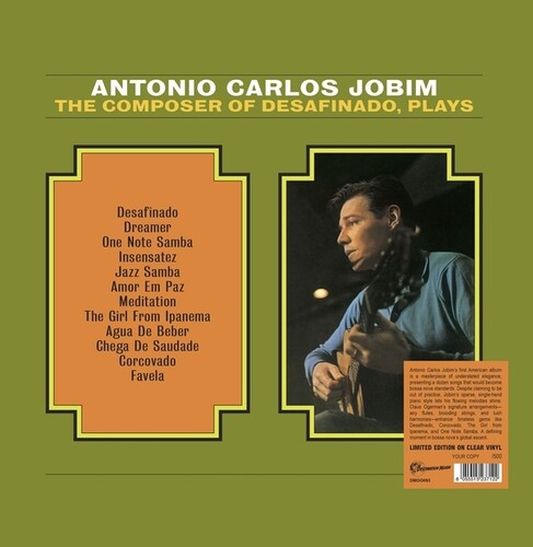 Jobim, Antonio Carlos - The Composer Of Desafinado, Plays (Clear Vinyl)