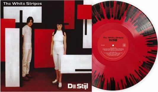 White Stripes, The - De Stijl (Vinyl Me, Please. Club Edition, Reissue, Remastered, Red w/Black Splatter) (Pre-Loved)