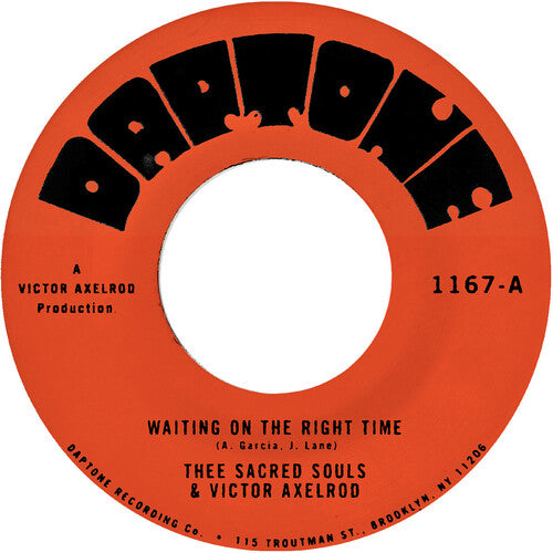 Thee Sacred Souls - Waiting on the Right Time b/w Waiting #2 (7" Single)