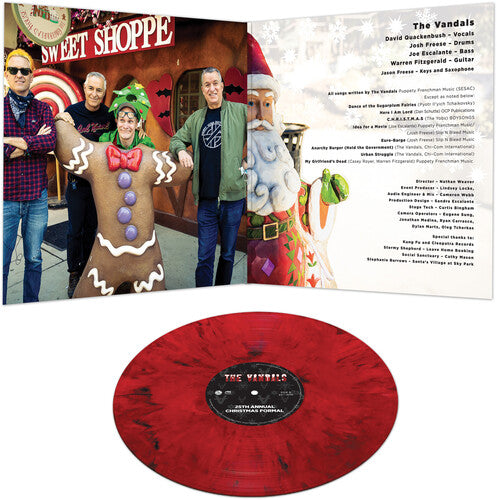 Vandals, The - 25th Annual Christmas Formal - (Red & Black Marble)