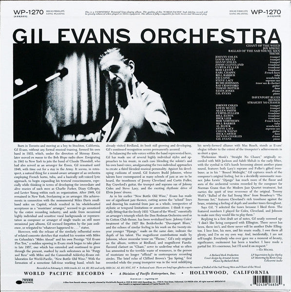 Evans, Gil - Great Jazz Standards (Blue Note Tone Poet Series) (Pre-Loved)