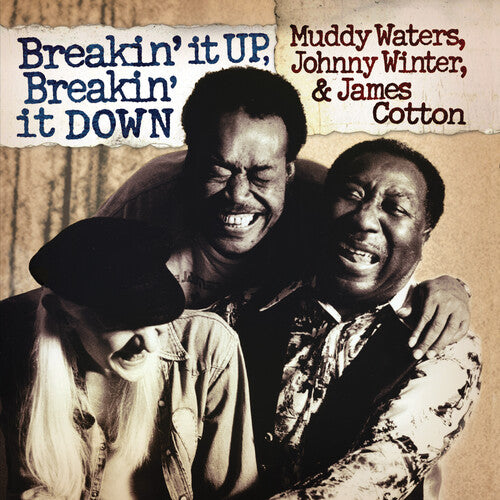 Muddy Waters / Winter, Johnny / Cotton, James - Breakin' It Up Breakin' It Down (Clear Gold Vinyl, 180 Gram, Gatefold, Poster)
