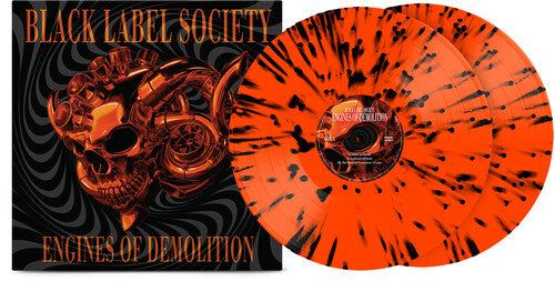 Black Label Society - Engines of Demolition (Orange, Black, Splatter Vinyl)