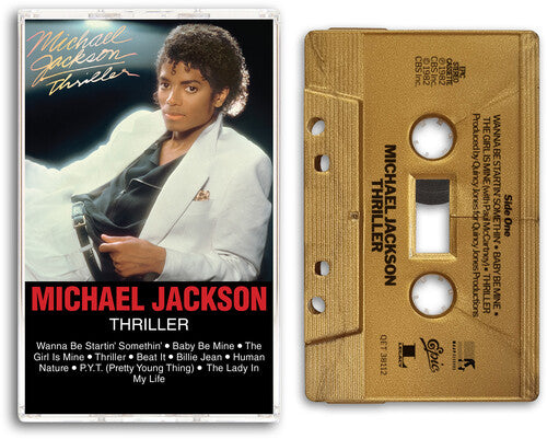 PRE-ORDER - Jackson, Michael - Thriller (Gold Metallic Cassette) (10/30)