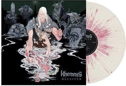 Khemmis - Deceiver (IEX) (Bone with Pink Splatter)