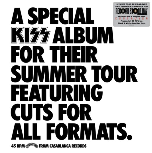 Kiss - Special Kiss Tour (EP) (45 RPM, Black Vinyl) (RSD 2026)