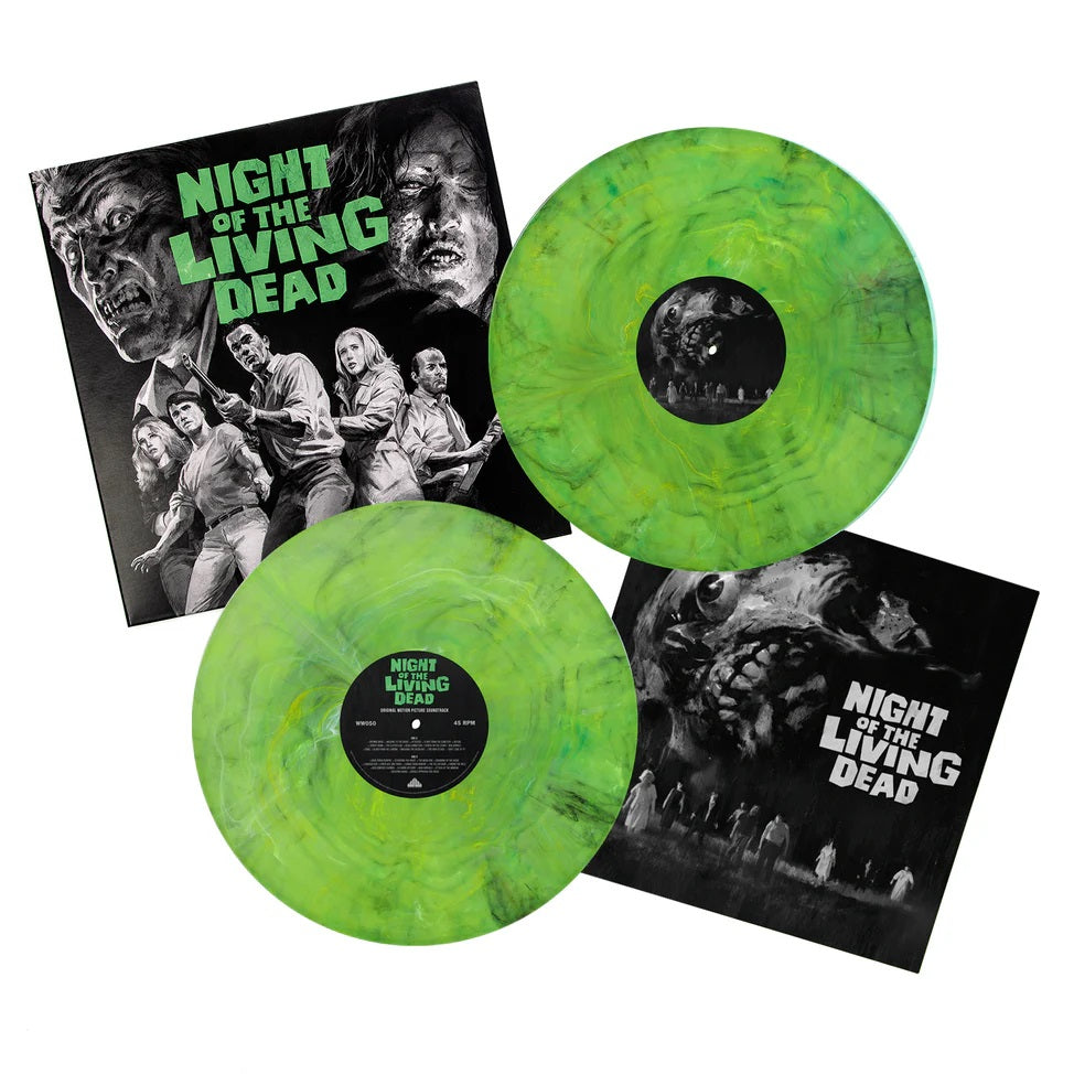 Various - Night of the Living Dead (Original Soundtrack) (LITA Exclusive Variant, 2LP, Green Swirl Vinyl)