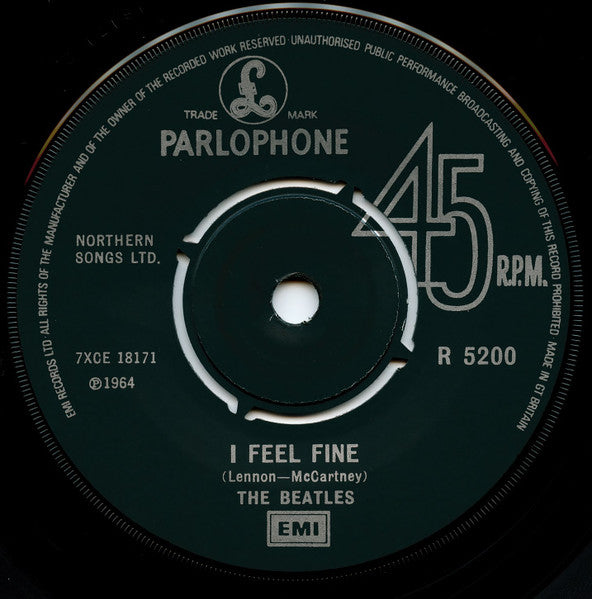 Beatles, The - I Feel Fine c/w She's A Woman (UK Pressing) (Single, Reissue, Mono) (Pre-Loved)