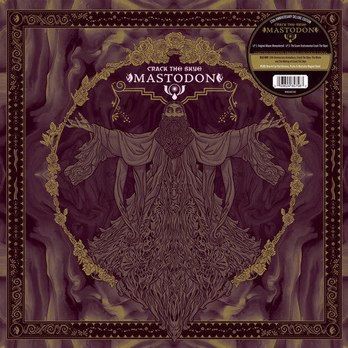 Mastodon - Crack the Skye (Deluxe Edition, Gold Vinyl, Booklet, 15th Anniversary Edition)