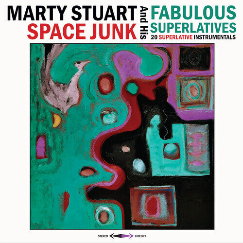 Stuart, Marty & His Fabulous Superlatives - Space Junk (Blue Vinyl)
