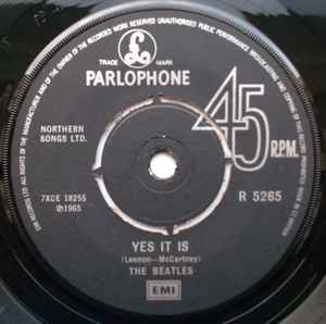 Beatles, The - Ticket To Ride c/w Yes It Is (U.K. Pressing) (Single, Reissue, Mono) (Pre-Loved)