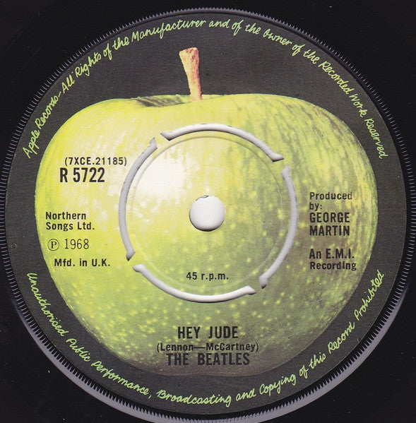 Beatles, The - Hey Jude c/w Revolution (Single, Reissue, Mono) (Pre-Loved)