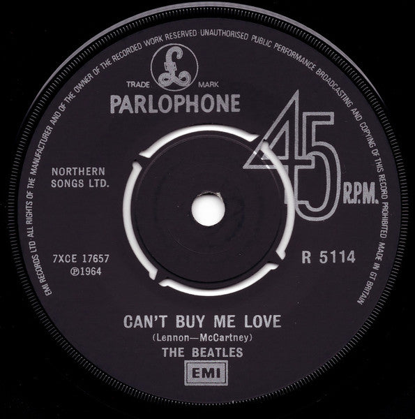 Beatles, The - Can't Buy Me Love/You Can't Do That (Single, Reissue, Mono) (Pre-Loved)