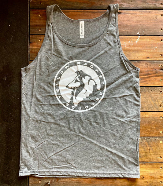 Yellow Racket Classic Tank Top (Logo w/ Text)