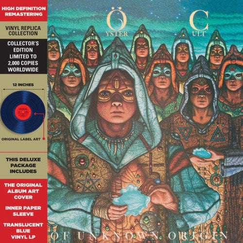 Blue √ñyster Cult ‚Äé‚Äì Fire of Unknown Origin (Limited Edition, Reissue, Remastered, Blue Translucent Vinyl) (Pre-Loved)