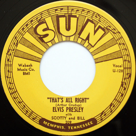 Presley, Elvis - That's All Right/Blue Moon Of Kentucky (7", 1973) (Pre-Loved)