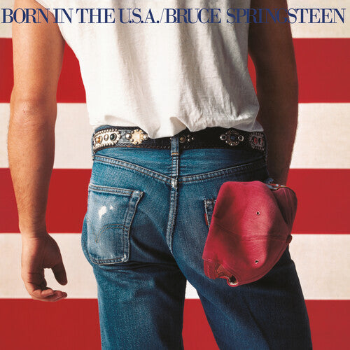Springsteen, Bruce - Born in the USA (Clear Red Vinyl, Booklet, Lithograph, 40th Anniversary Edition)