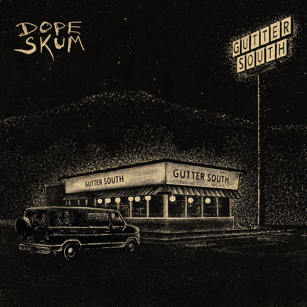 Dope Skum - Gutter South (CD)