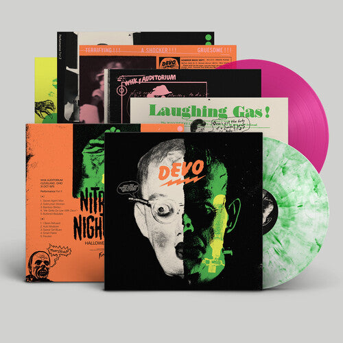 Devo - Nitrous Nightmare Halloween Live '75 - Haunted Striptease (Green, White, Pink Vinyl)