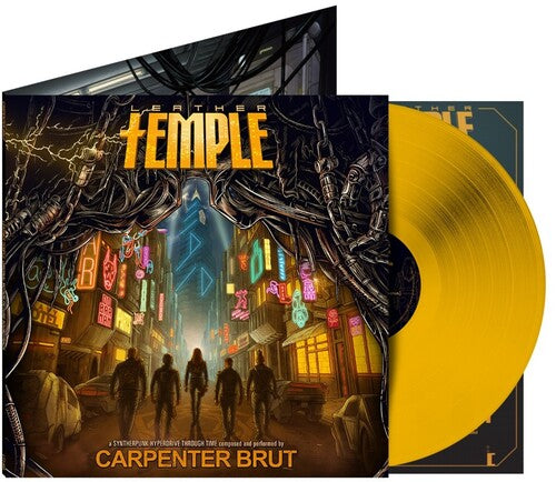 Carpenter Brut - Leather Temple (Indie Exclusive, Yellow Vinyl, Gatefold)