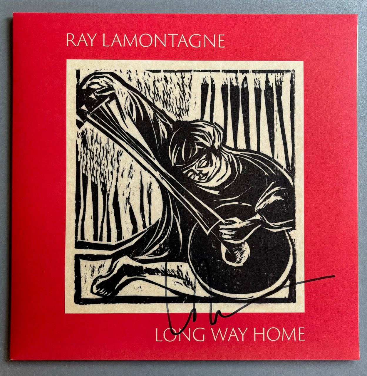 LaMontagne, Ray - Long Way Home (SIGNED) (Indie Exclusive, Eruption Vinyl) (LIMIT 1 PER CUSTOMER)