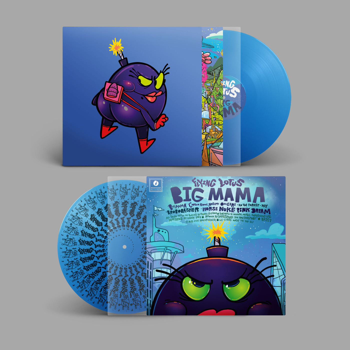 Flying Lotus - Big Mama (Indie Exclusive, Sky Blue Marble, EP)