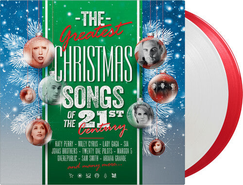 Various - Greatest Christmas Songs Of 21st Century (Limited Edition, 180 Gram, White, Red Vinyl)
