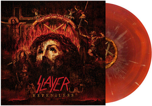 Slayer - Repentless  (OxBlood & Orange Swirl w/ Mustard Splatter)