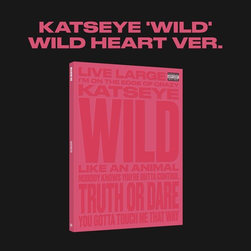 Katseye - Wild [Wild Heart Ver.] (Sticker, Keychain, Photo Book)