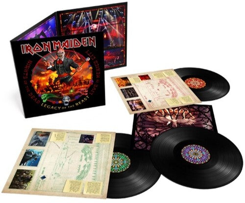Iron Maiden - Night Of The Dead, Legacy Of The Beast: Live In Mexico City (180 Gram Vinyl, Gatefold LP Jacket)